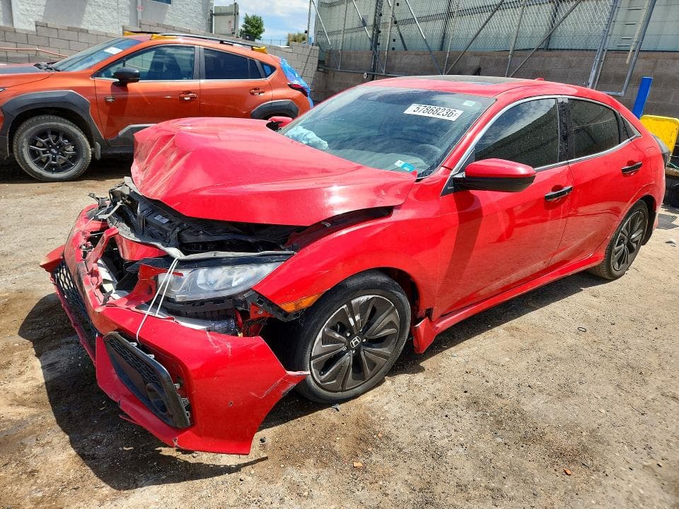 2019 HONDA CIVIC EX EX - 1