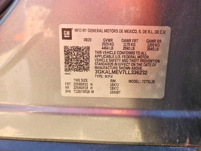 2020 GMC TERRAIN SLE 13