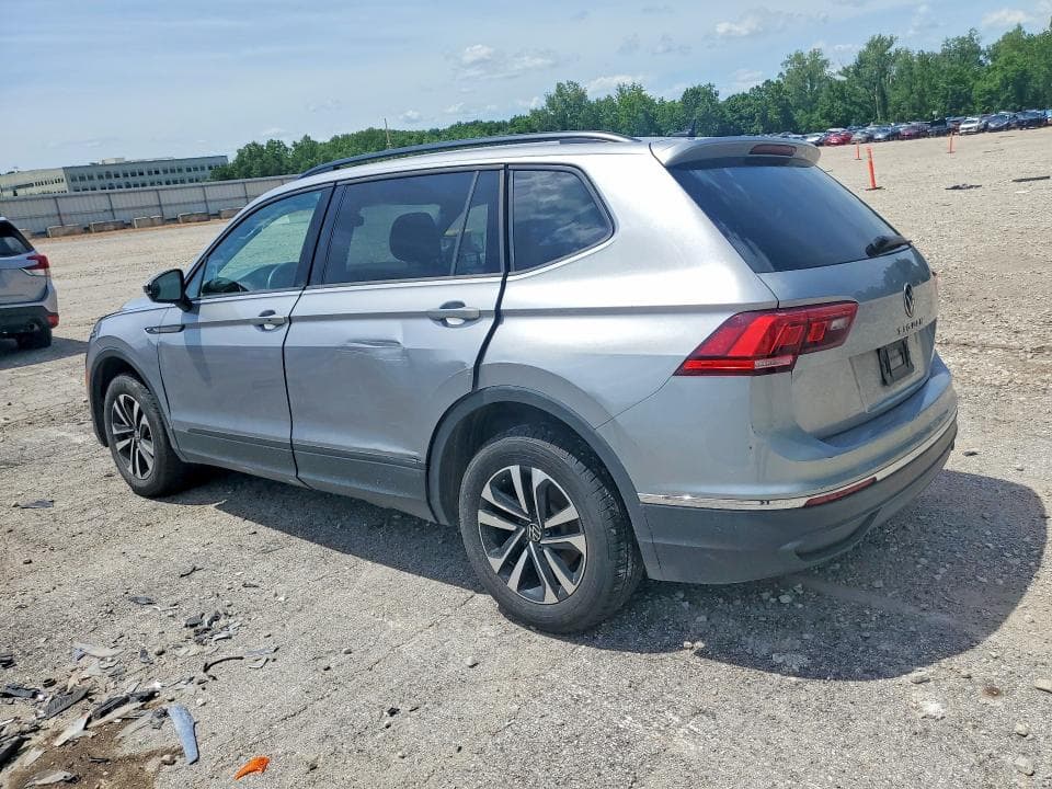 2022 VOLKSWAGEN TIGUAN S S 2