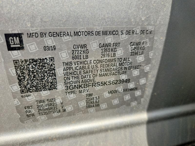 2019 CHEVROLET BLAZER PREMIER 13