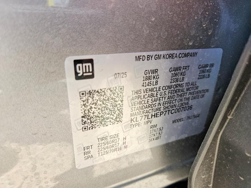 2026 CHEVROLET TRAX 1LT 13