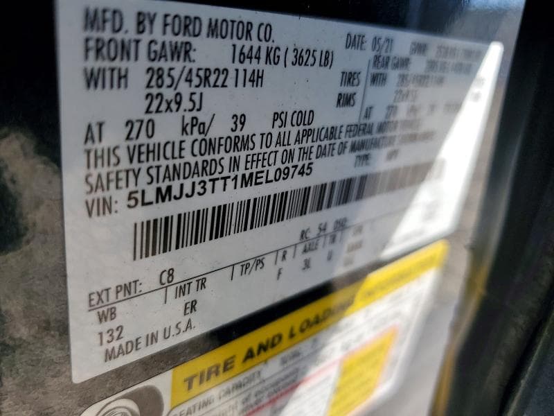 2021 LINCOLN NAVIGATOR L BLACK LABEL 13
