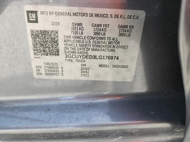 2020 CHEVROLET SILVERADO K1500 LT 12