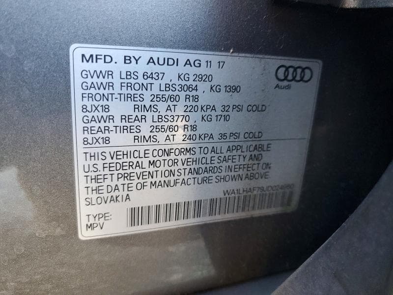 2018 AUDI Q7 PREMIUM PLUS 13
