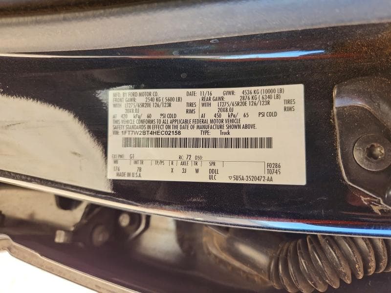 2017 FORD F250 SUPER DUTY 12