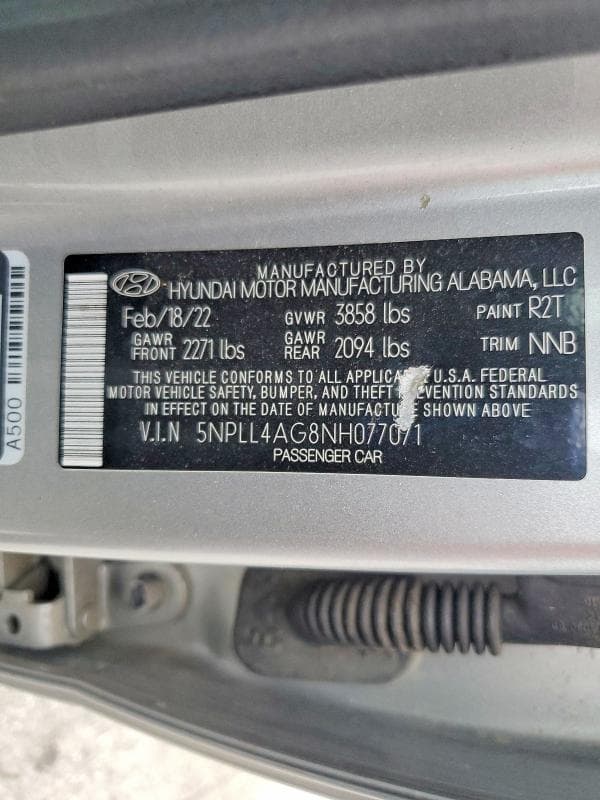 2022 HYUNDAI ELANTRA SE 12