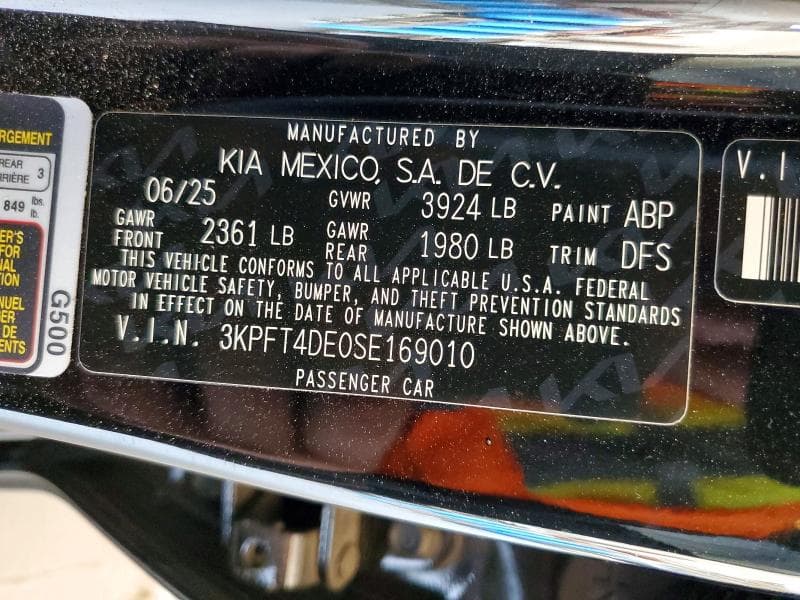2025 KIA K4 LXS 12