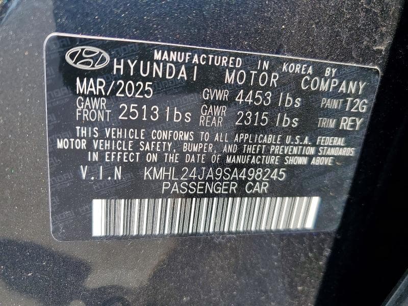 2025 HYUNDAI SONATA SE 13