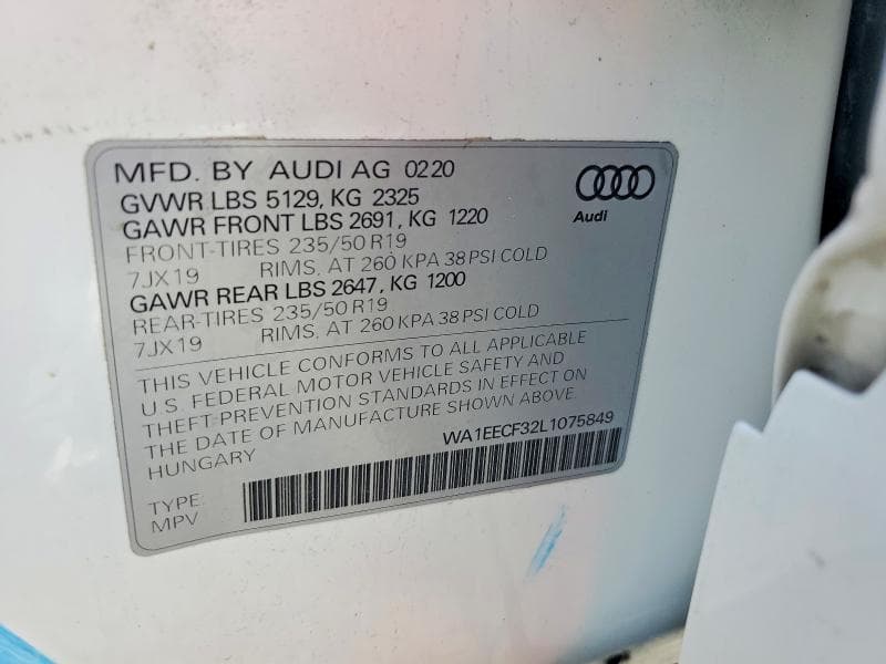 2020 AUDI Q3 PREMIUM PLUS S-LINE 13