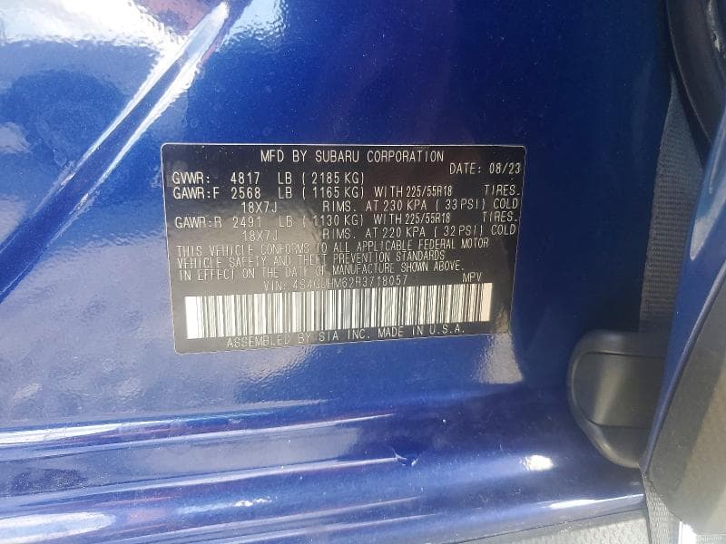 2024 SUBARU CROSSTREK LIMITED 13