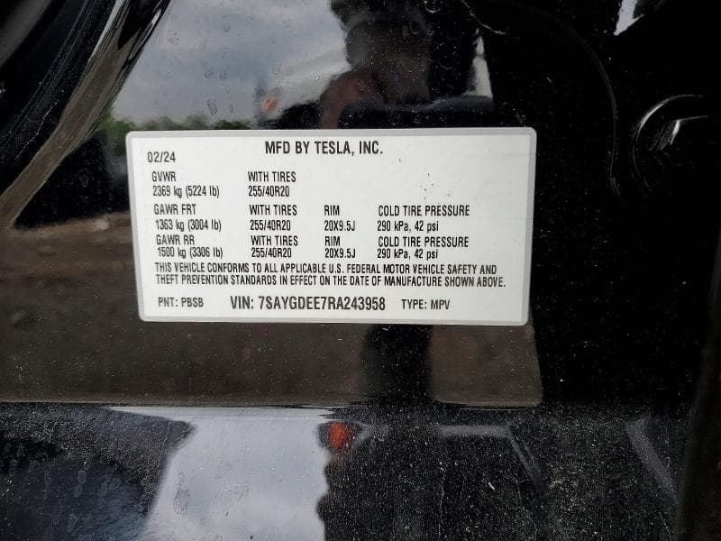2024 TESLA MODEL Y 13