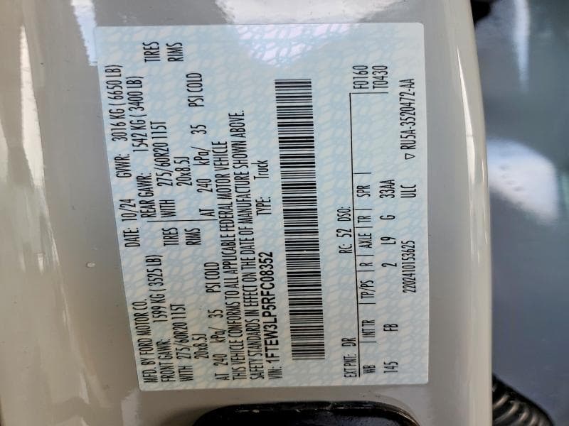 2024 FORD F150 XLT 12