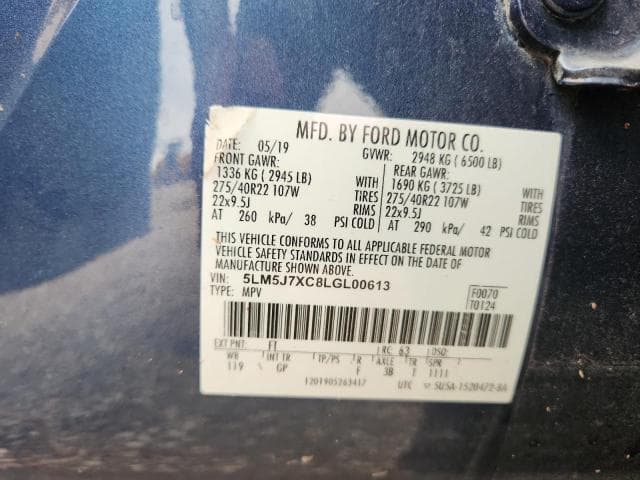 2020 LINCOLN AVIATOR RESERVE 13