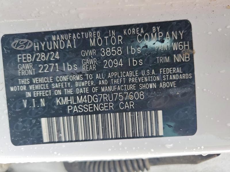 2024 HYUNDAI ELANTRA SEL SEL 12