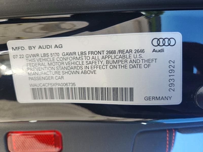 2023 AUDI S5 PREMIUM PLUS 12