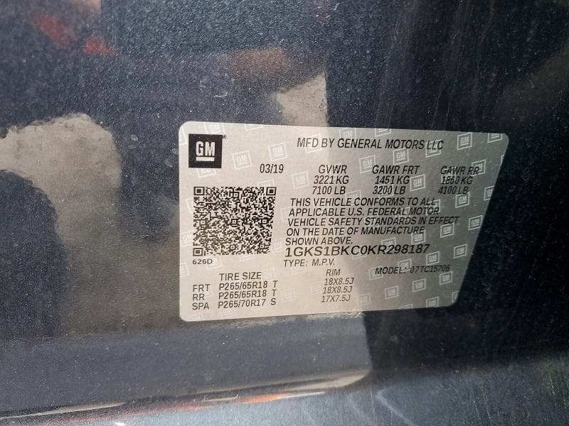 2019 GMC YUKON SLT SLT 13