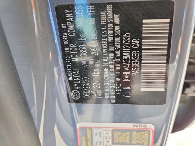 2021 HYUNDAI ELANTRA SEL 12