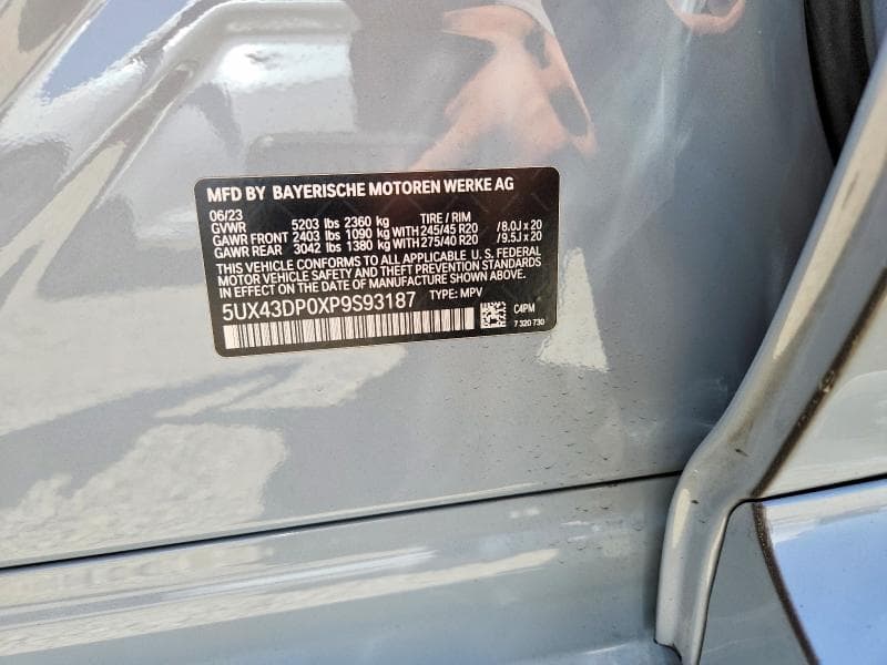 2023 BMW X3 SDRIVE30I 13
