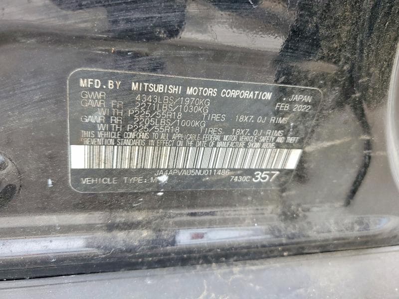 2022 MITSUBISHI OUTLANDER SPORT SE 13