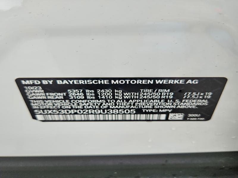 2024 BMW X3 XDRIVE30I 13