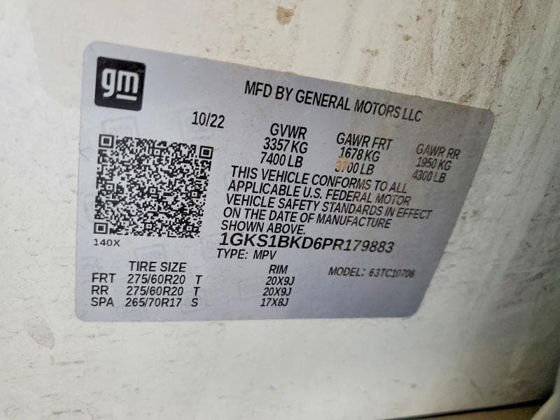 2023 GMC YUKON SLT 13