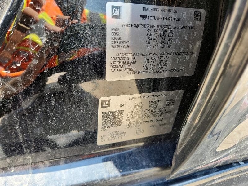 2021 GMC SIERRA K1500 AT4 K1500 AT4 13