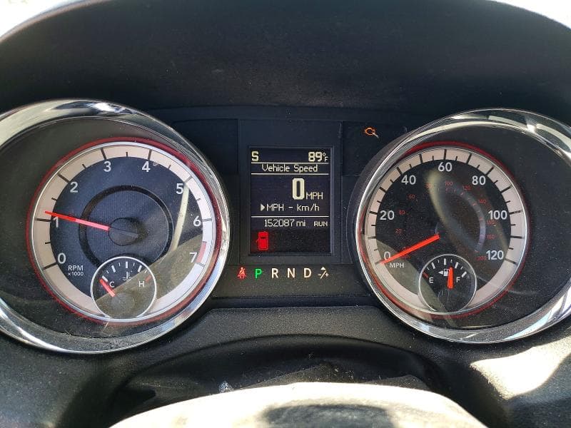 2017 DODGE GRAND CARAVAN GT 9