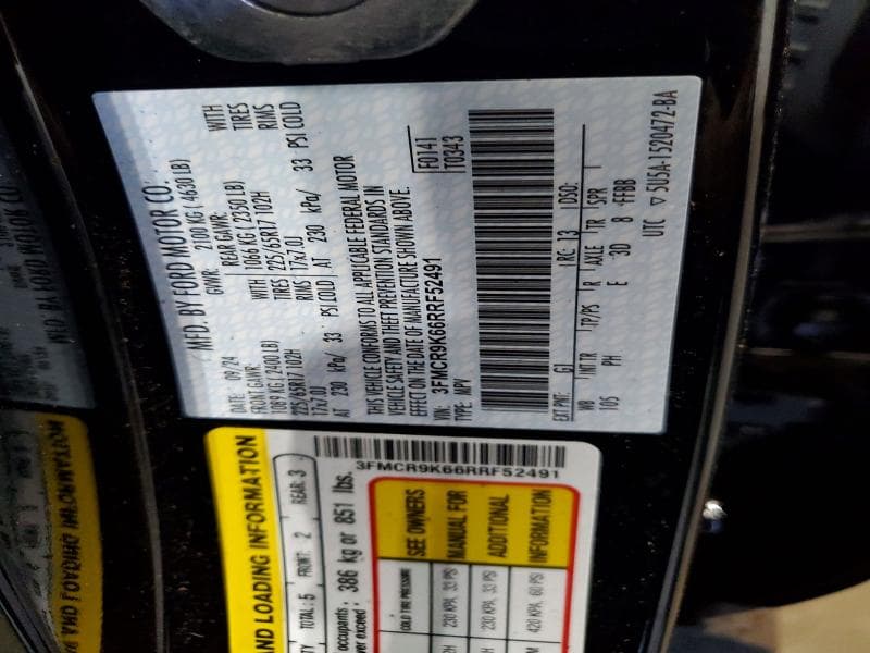 2024 FORD BRONCO SPORT FREE WHEELING 12