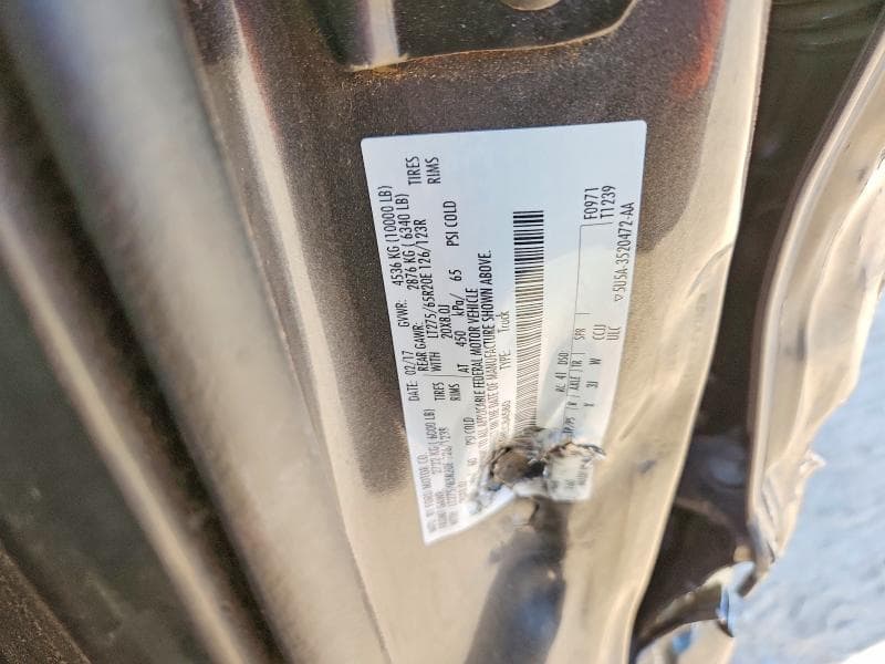 2017 FORD F250 SUPER DUTY 12