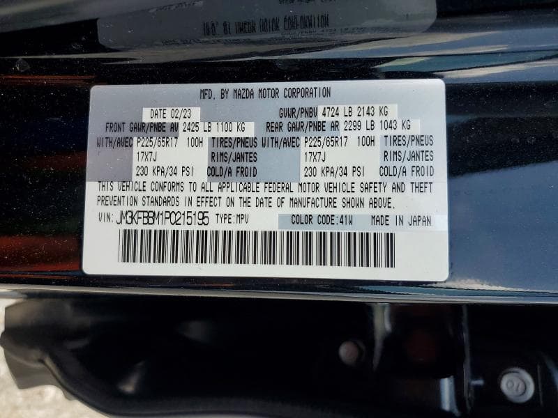 2023 MAZDA CX-5 SELECT SELECT 13