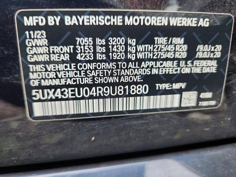 2024 BMW X5 13