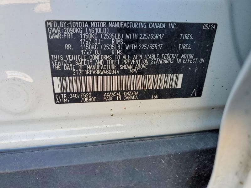 2024 TOYOTA RAV4 LE 14