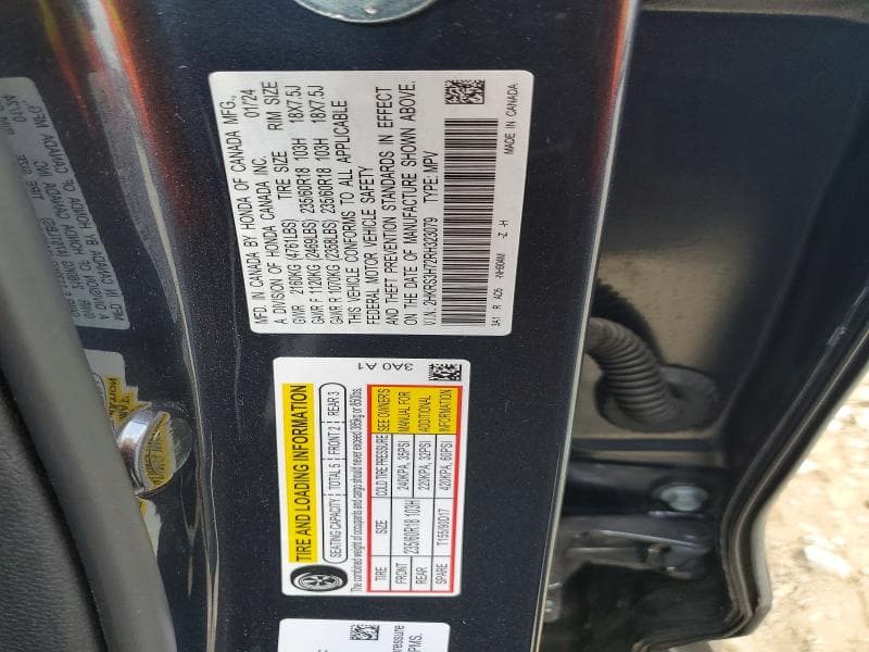 2024 HONDA CR-V EXL 12