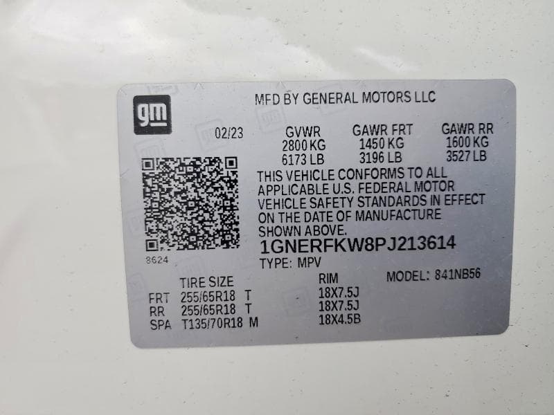 2023 CHEVROLET TRAVERSE LS 13