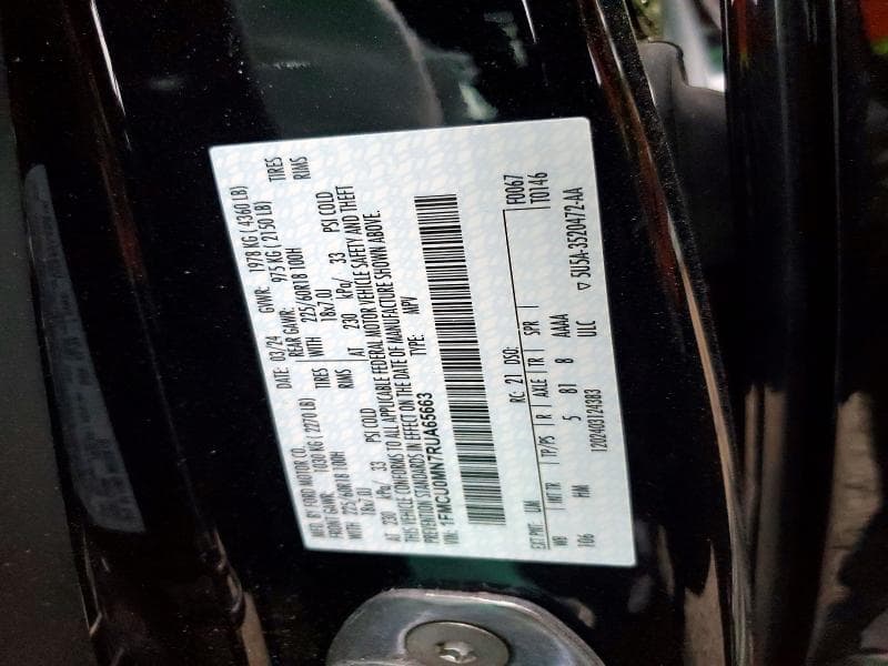 2024 FORD ESCAPE ST LINE 13