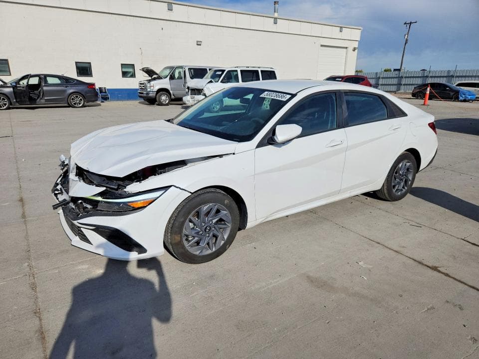 2025 HYUNDAI ELANTRA HYBRID BLUE - 1
