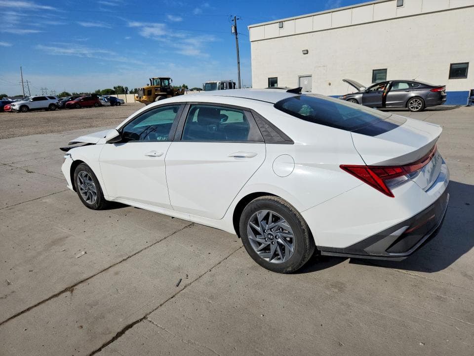 2025 HYUNDAI ELANTRA HYBRID BLUE 2