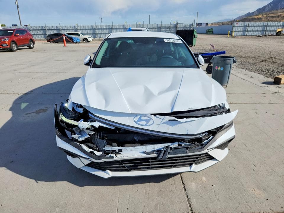 2025 HYUNDAI ELANTRA HYBRID BLUE 5