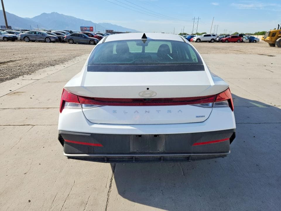 2025 HYUNDAI ELANTRA HYBRID BLUE 6