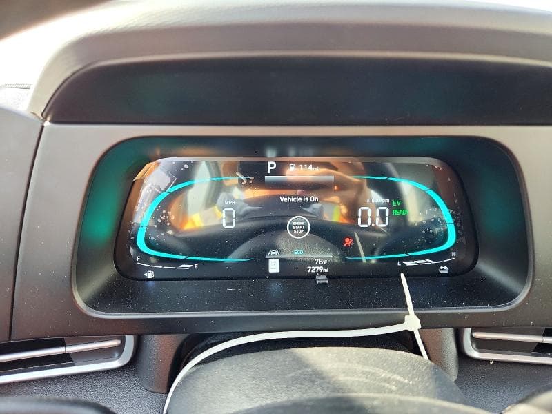 2025 HYUNDAI ELANTRA HYBRID BLUE 9