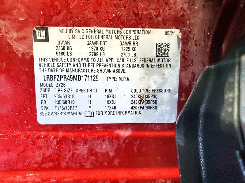 2021 BUICK ENVISION ESSENCE ESSENCE 12