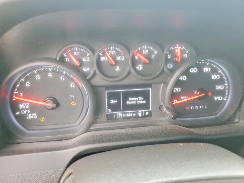 2022 CHEVROLET SILVERADO K1500 CUSTOM K1500 CUSTOM 9