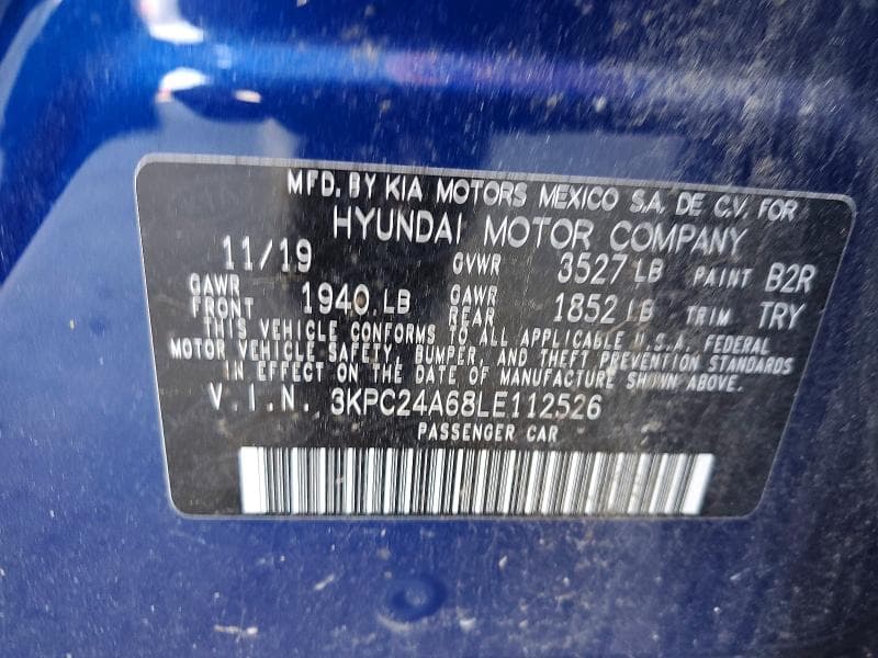 2020 HYUNDAI ACCENT SE 12