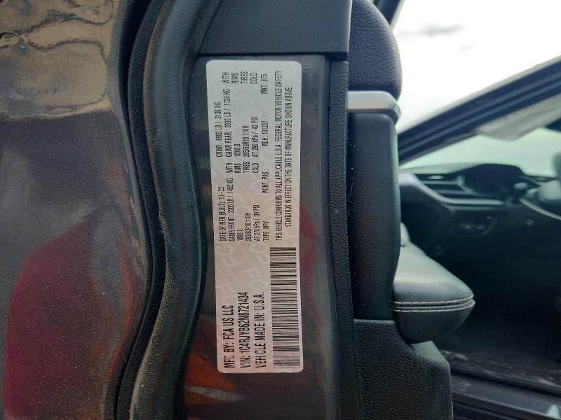 2022 JEEP GRAND CHEROKEE LIMITED 4XE 12
