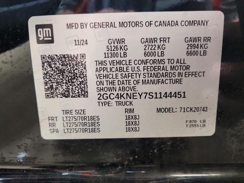 2025 CHEVROLET SILVERADO K2500 HEAVY DUTY LT 10