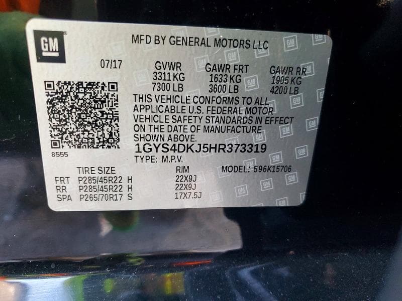 2017 CADILLAC ESCALADE PLATINUM 13