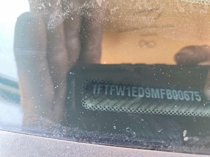 2021 FORD F150 SUPERCREW 12