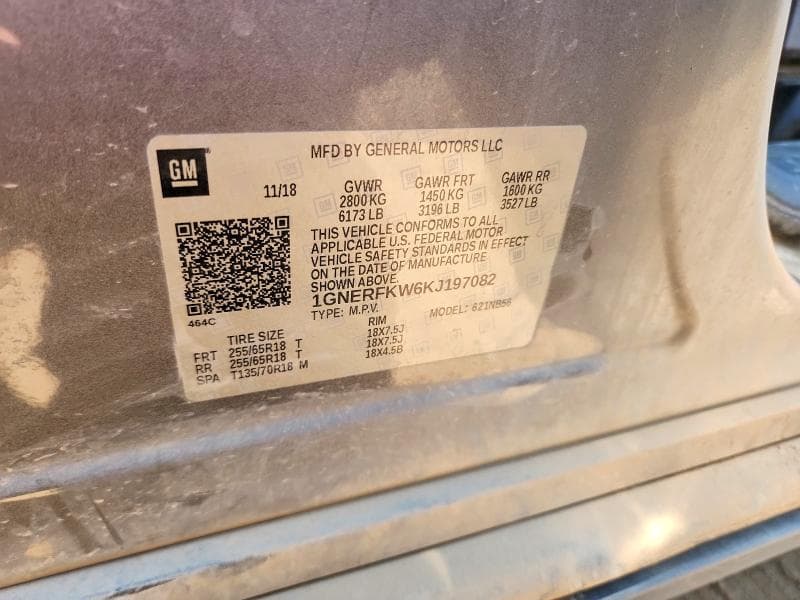 2019 CHEVROLET TRAVERSE LS 13