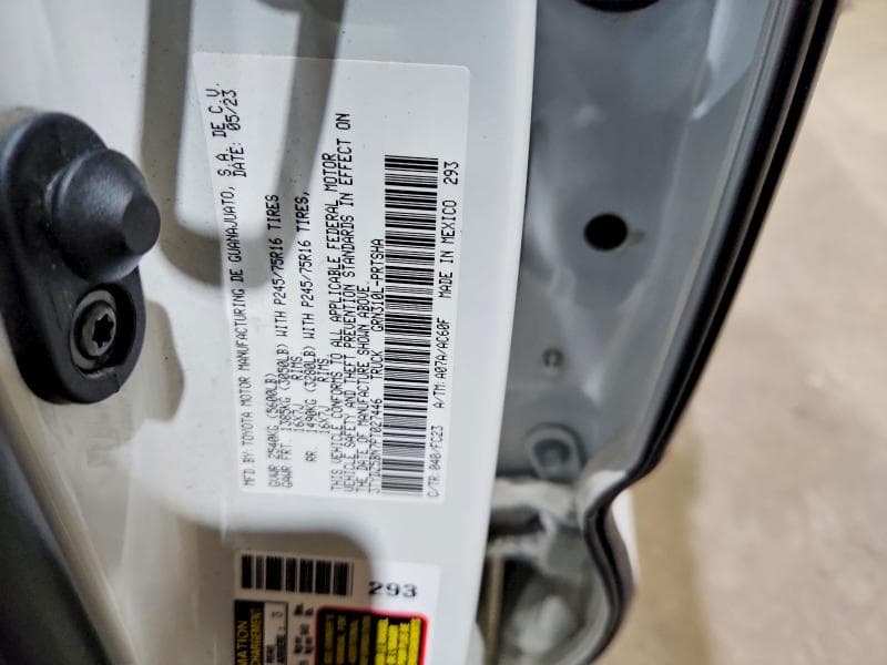 2023 TOYOTA TACOMA SR5 V6 SR5 V6 12