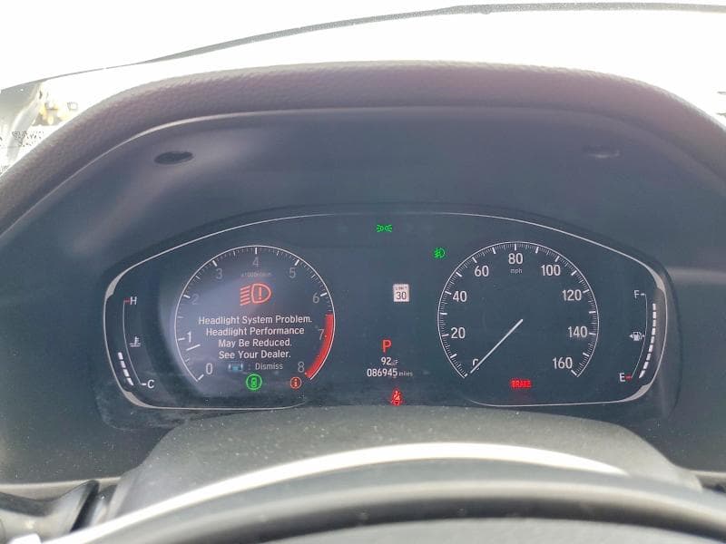 2020 HONDA ACCORD EX 9